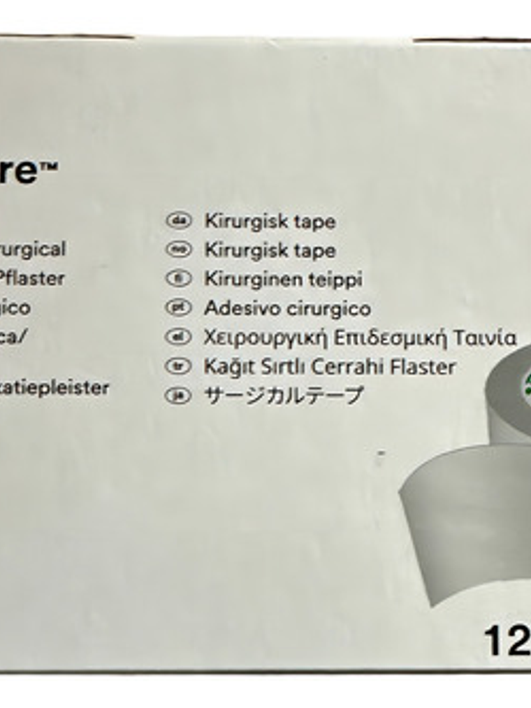 Micropore 3m 2,5cm X 9,1m Color Blanco 1530-1-  12 Unids 4