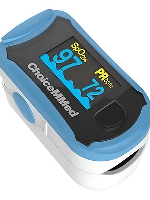 Oxímetro De Pulso Para Dedo Choicemmed Md300c29 Azul/blanco