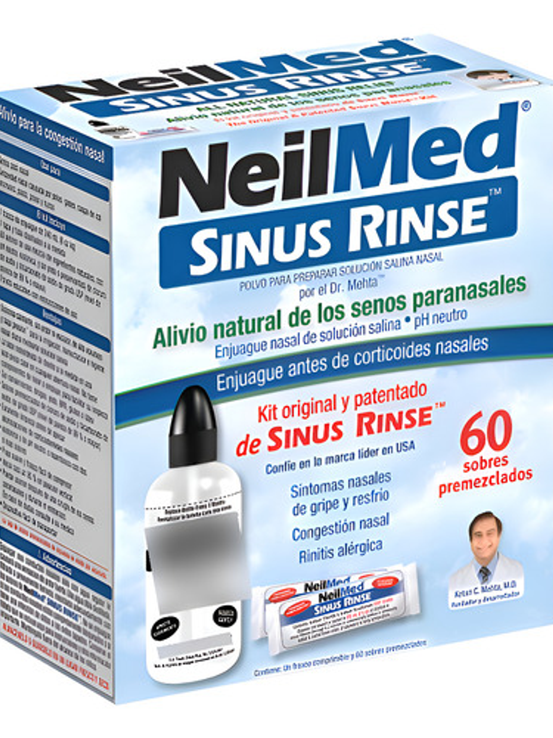 Neilmed Sinus Rinse - Kit De Enjuague Nasal Ultra Efectivo 1