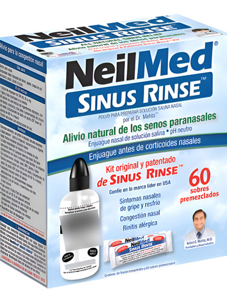 Neilmed Sinus Rinse - Kit De Enjuague Nasal Ultra Efectivo 1