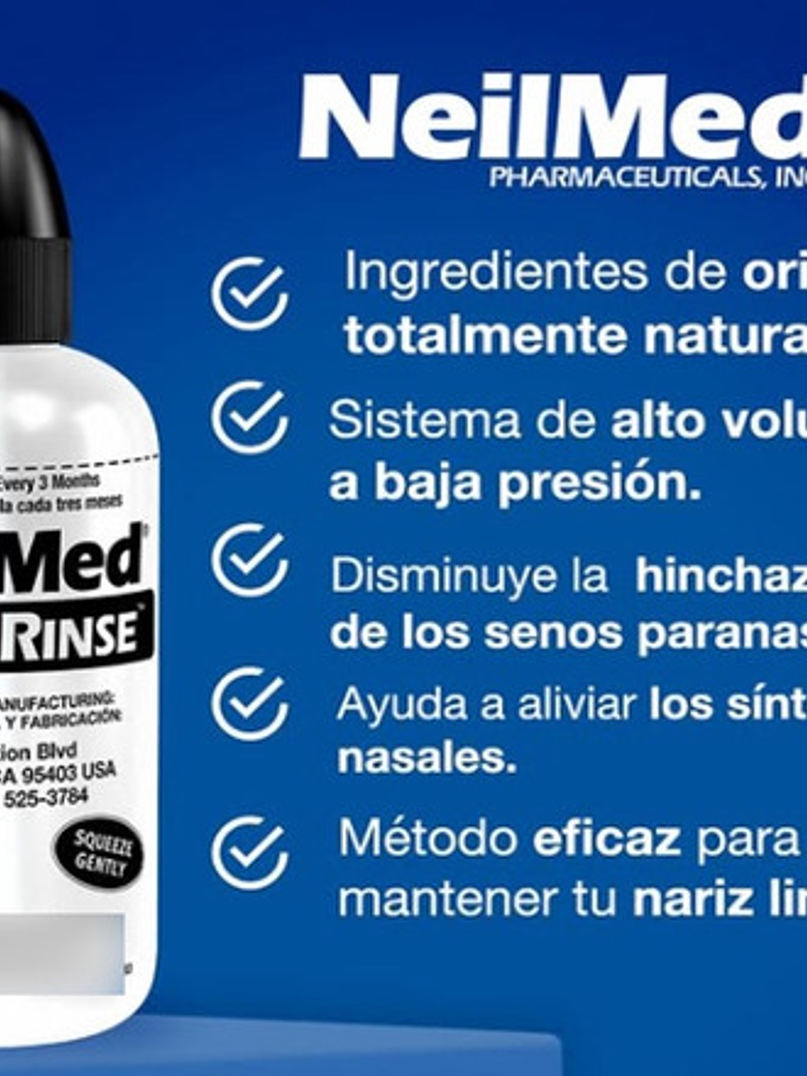 Neilmed Sinus Rinse - Kit De Enjuague Nasal Ultra Efectivo 4