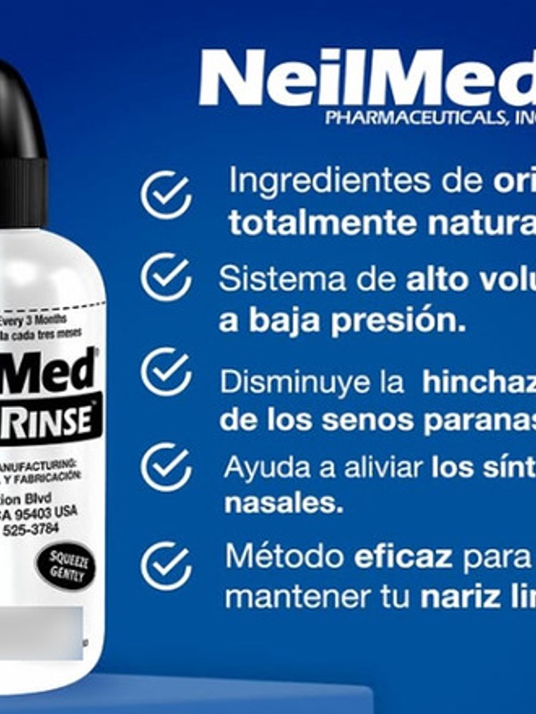 Neilmed Sinus Rinse - Kit De Enjuague Nasal Ultra Efectivo 4
