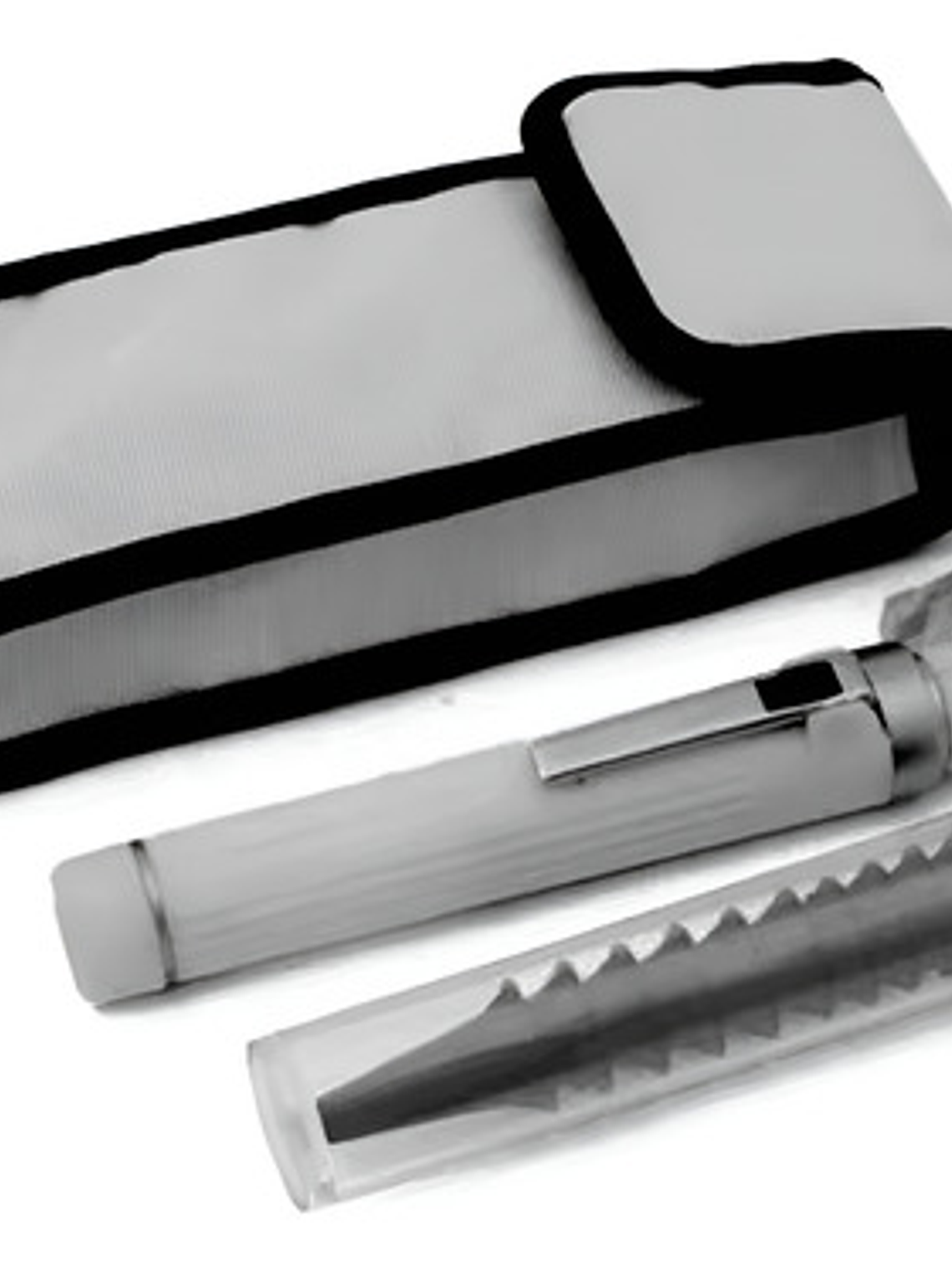 Otoscopio Led Optica + 10 Conos Medico Reflejo Examen Gris 1