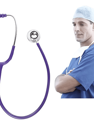 Fonendoscopio Doble Campana Morado Estetoscopio