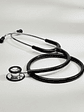 Fonendoscopio Pediátrico Negro Doble Campana Estetoscopio - Miniatura 3