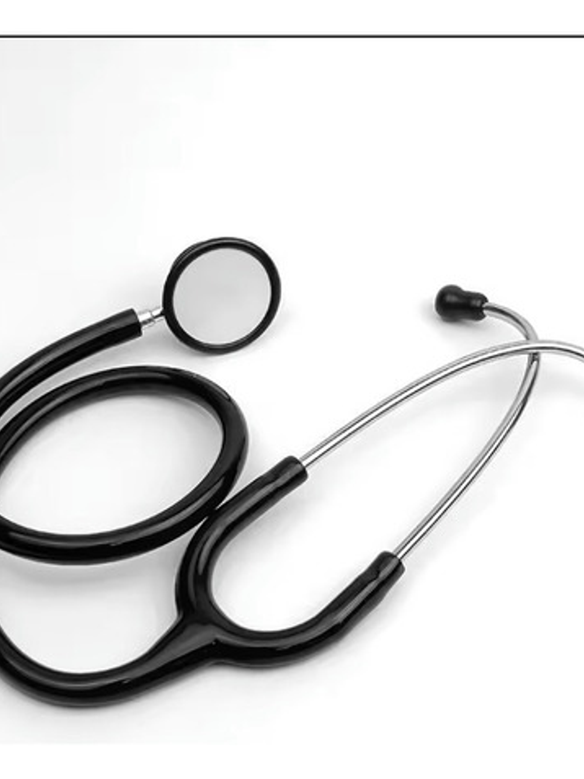 Fonendoscopio Pediátrico Negro Doble Campana Estetoscopio 6