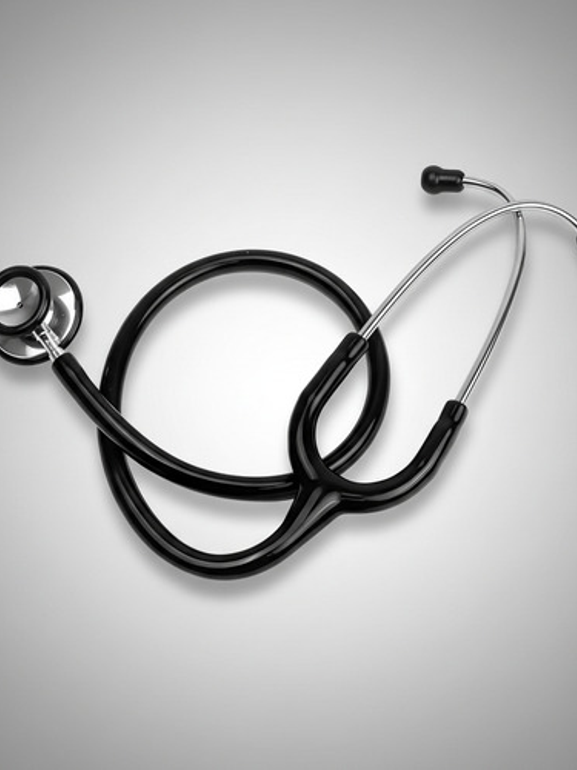 Fonendoscopio Pediátrico Negro Doble Campana Estetoscopio 11