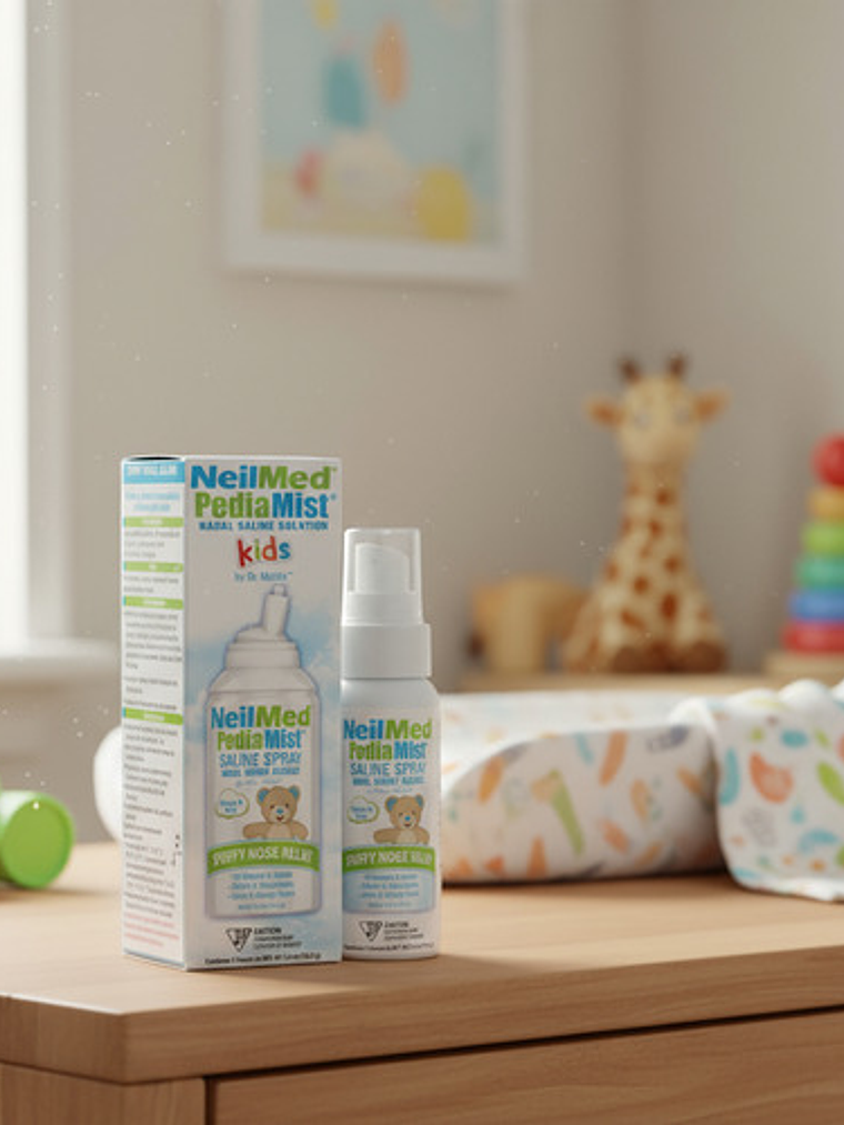 Pediamist Solución Salina Pediátrica 75ml Neilmed 4