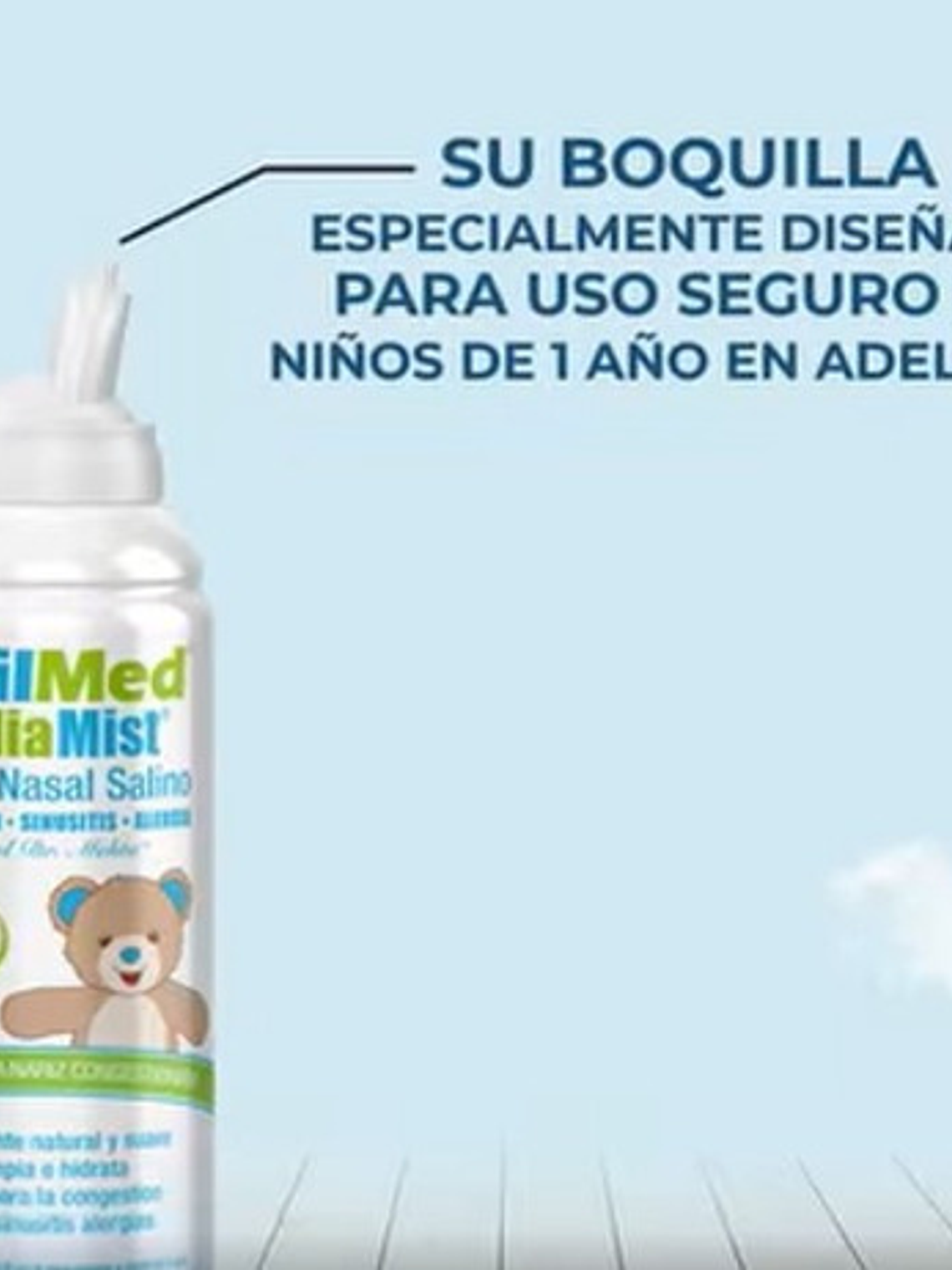 Pediamist Solución Salina Pediátrica 75ml Neilmed 5