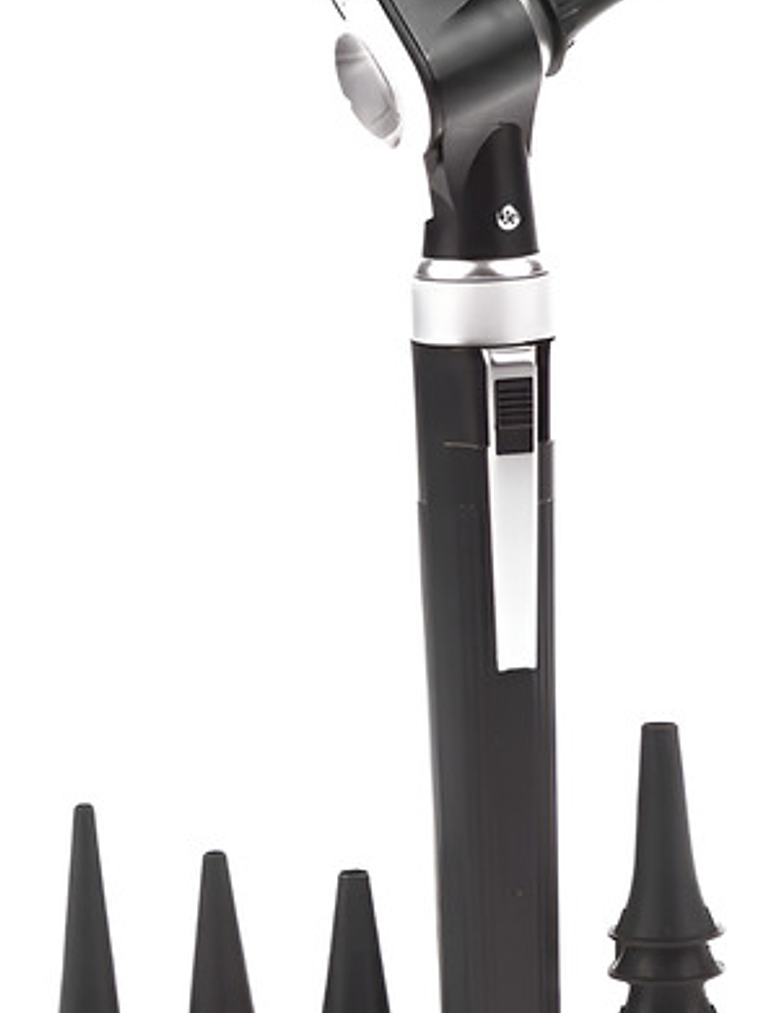 Kit Portatil Otoscopio Diagnostico Oido Luz Led Zoom X3 Negr 1