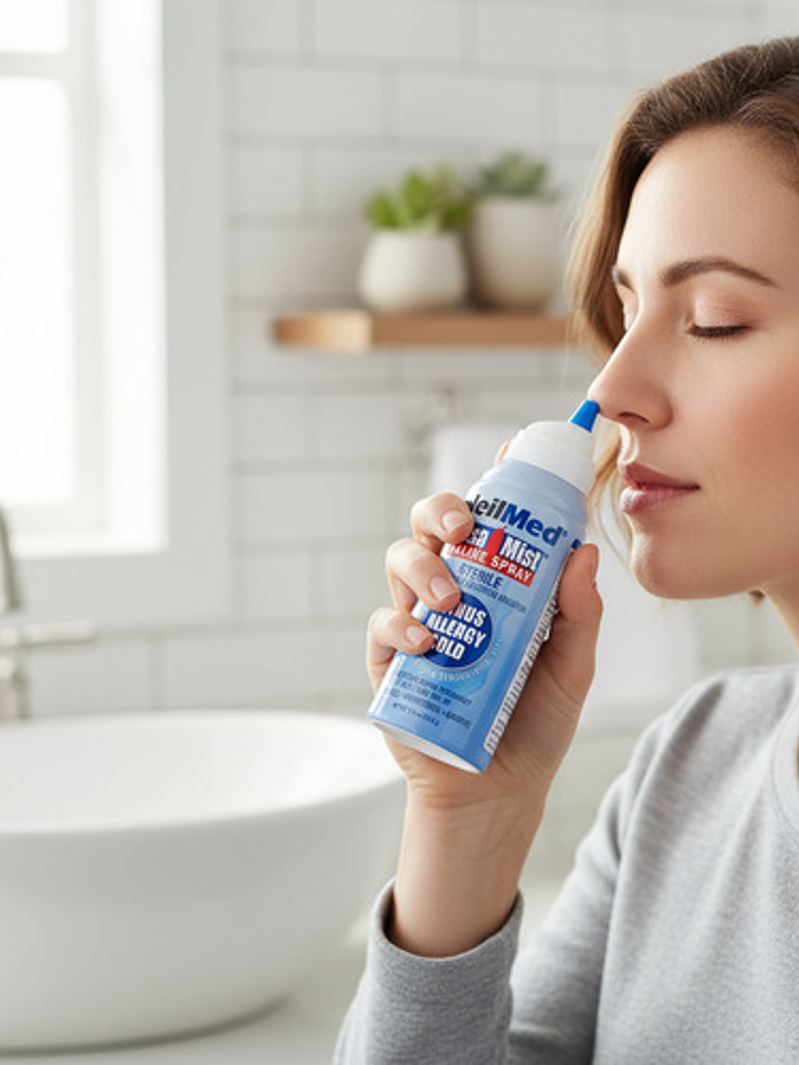 Neilmed Nasamist Spray Nasal Solución Salina Isotónica 75ml Para Congestión 2