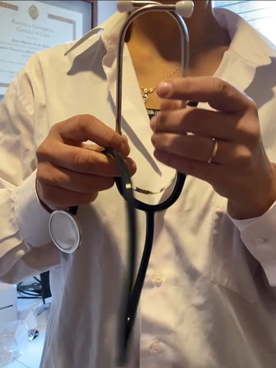 Fonendoscopio Sendai Sencillo Desarmable Negro Para Adultos 4