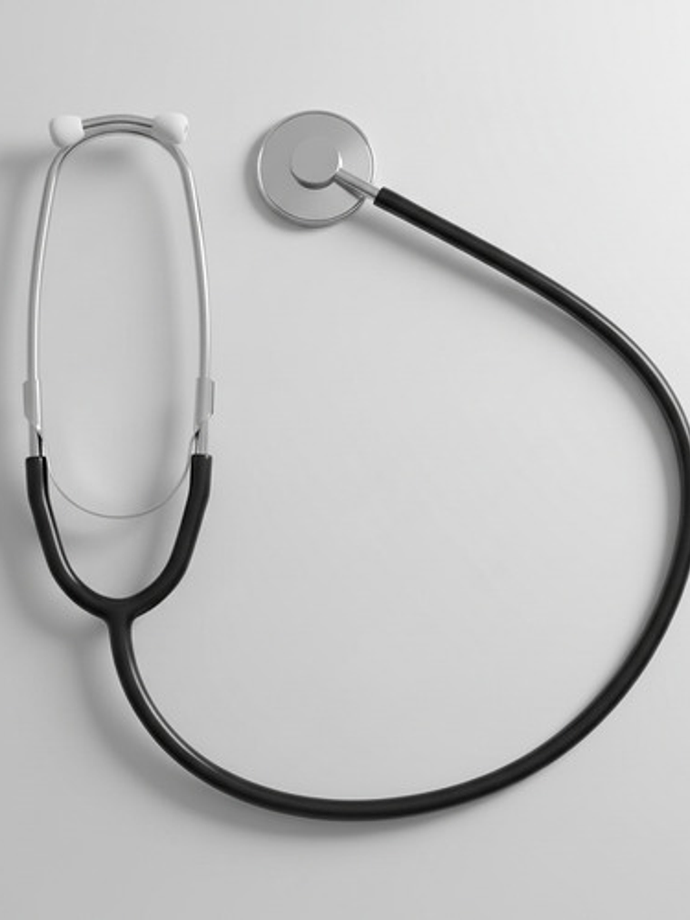 Fonendoscopio Sendai Sencillo Desarmable Negro Para Adultos 8