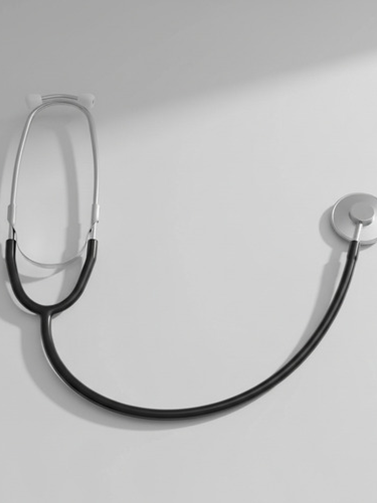 Fonendoscopio Sendai Sencillo Desarmable Negro Para Adultos 9