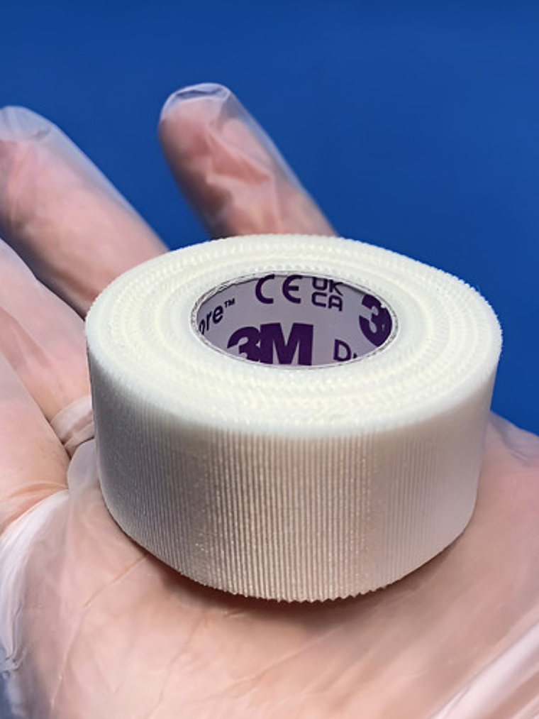 Cinta 3m Durapore 1538-1 Tela Médica 2,5cm X 9,1m X 1 Unid 4