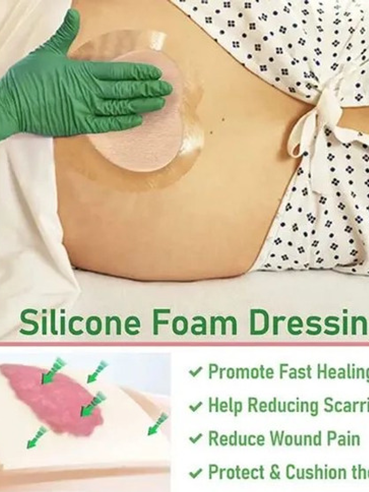 Parche Escaras Sacro Espuma Silicona 17,5x17,5 Cm Sacrum 1 U 2