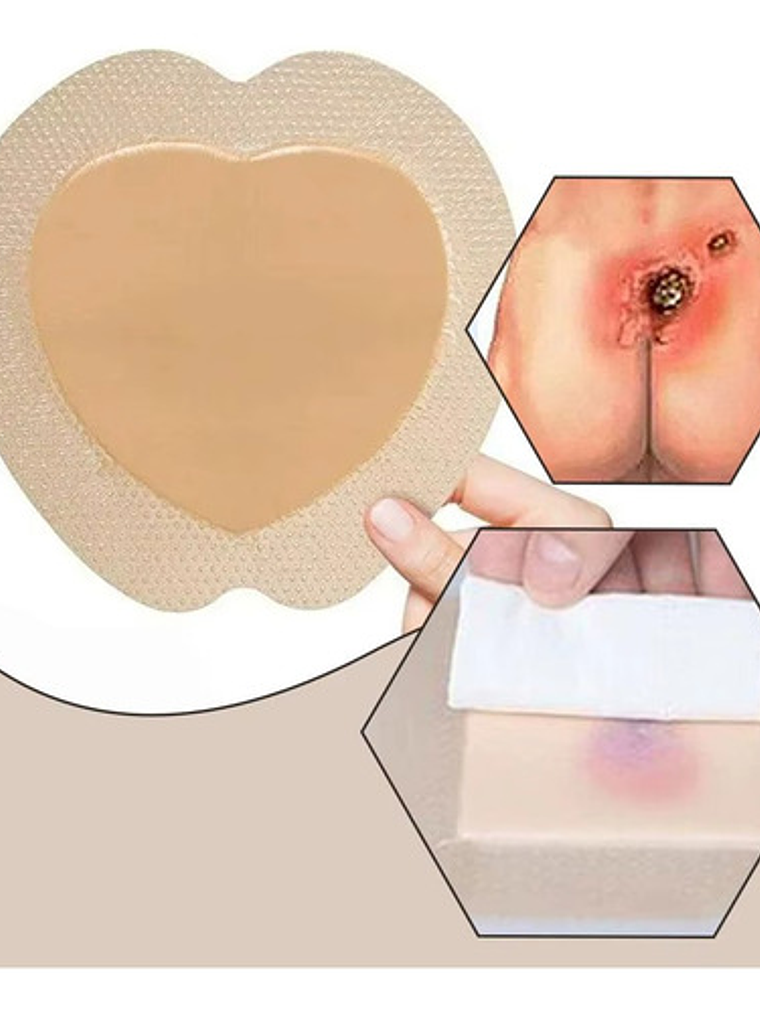 Parche Escaras Sacro Espuma Silicona 17,5x17,5 Cm Sacrum 1 U 6