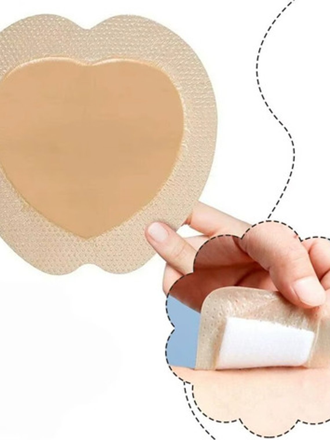 Parche Escaras Sacro Espuma Silicona 17,5x17,5 Cm Sacrum 1 U 8