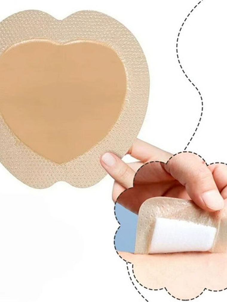 Parche Escaras Sacro Espuma Silicona 17,5x17,5 Cm Sacrum 1 U 8