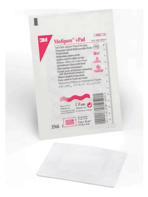 3m Apósito Medipore 3564 + Pad 6x10cm  X 10 Unids