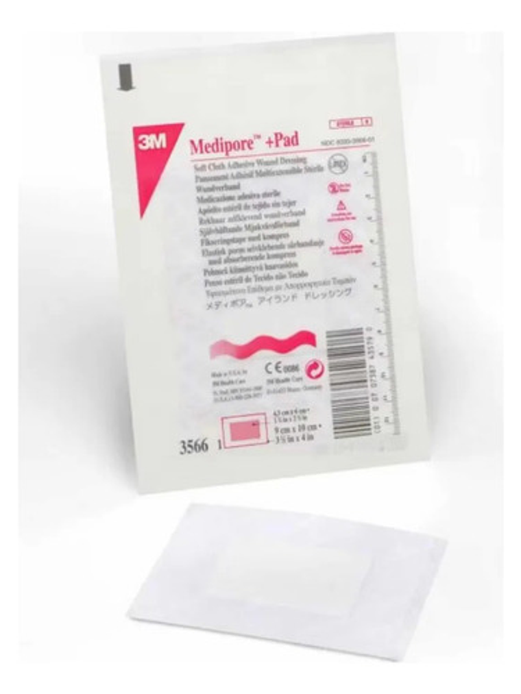 3m Apósito Medipore 3564 + Pad 6x10cm  X 10 Unids 2
