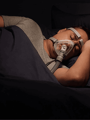 Mascarilla Oronasal Para Cpap  Autocpap Bpap L Yuwell Yf01