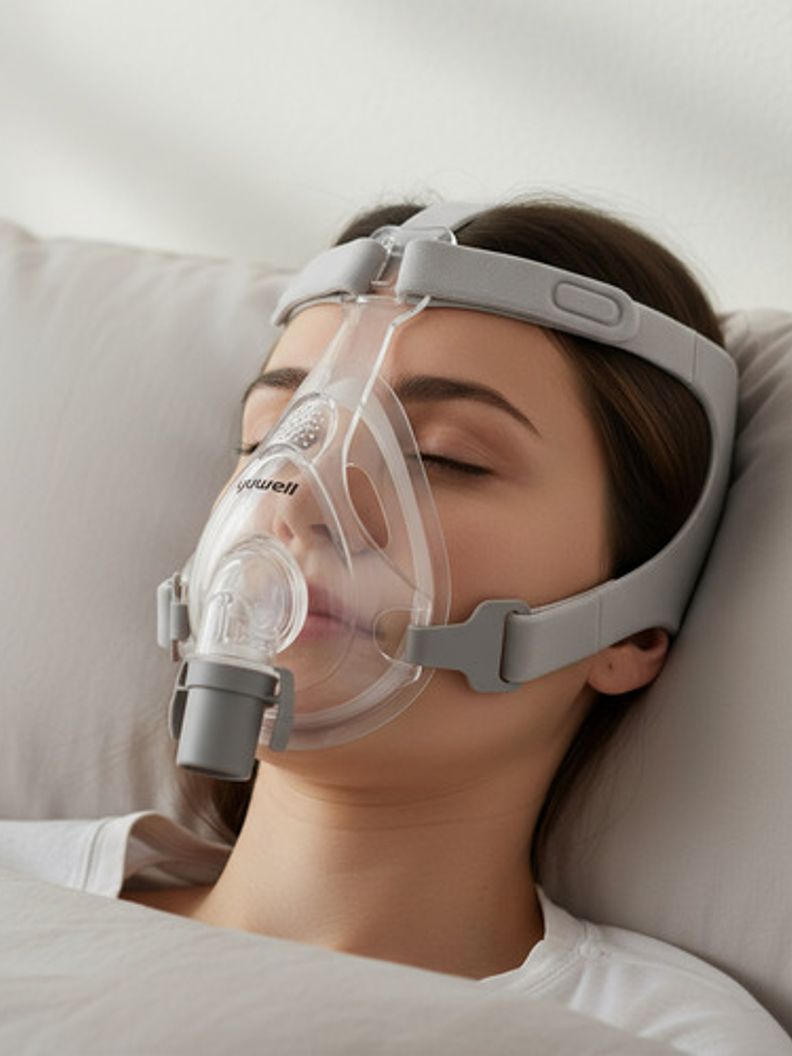 Mascarilla Oronasal Para Cpap  Autocpap Bpap L Yuwell Yf01 3