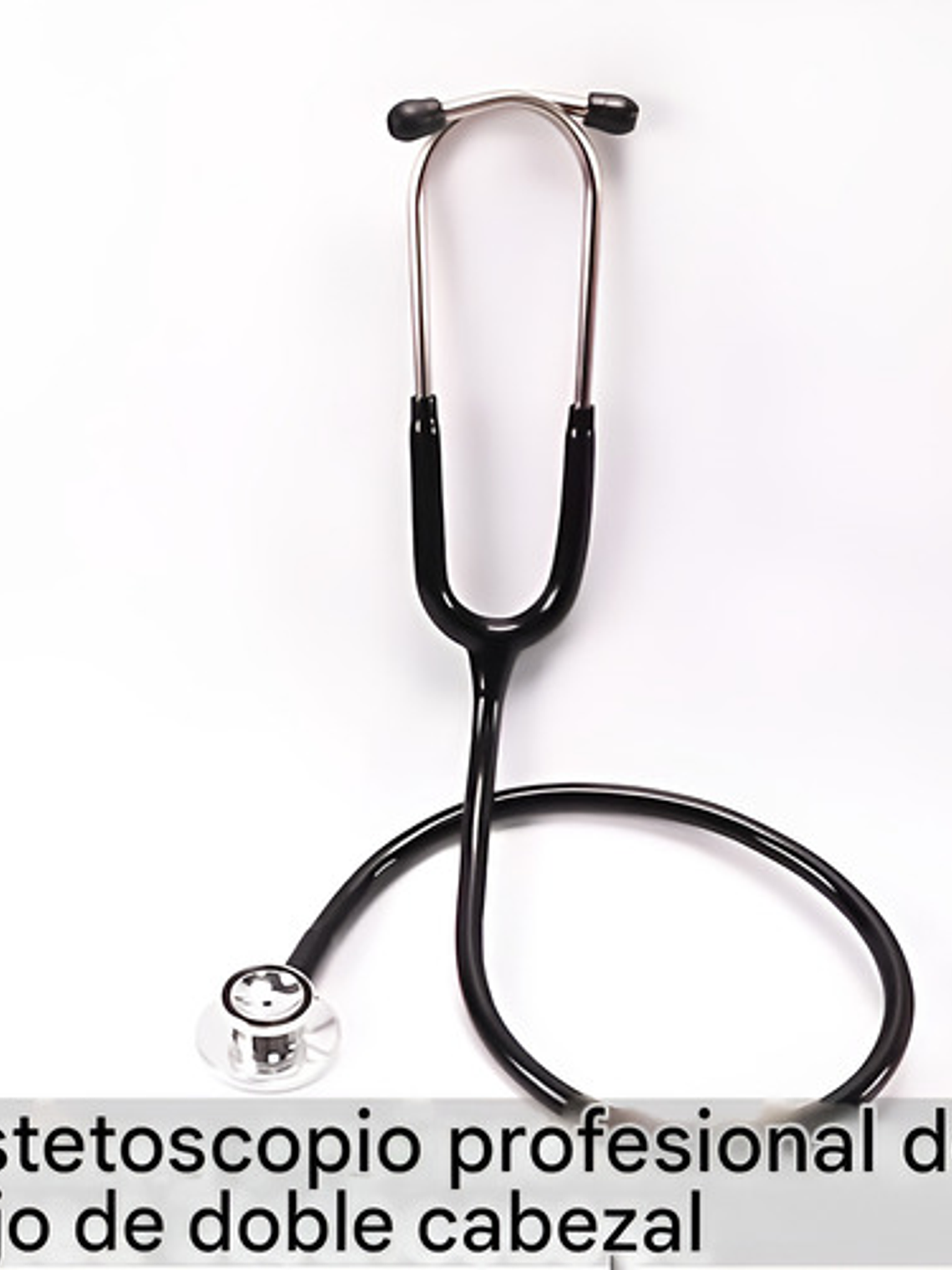 Fonendoscopio Doble Campana Negro Estetoscopio 4