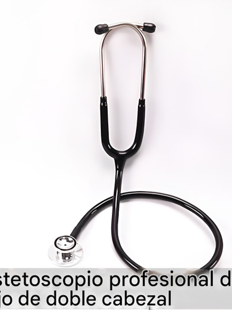 Fonendoscopio Doble Campana Negro Estetoscopio 4