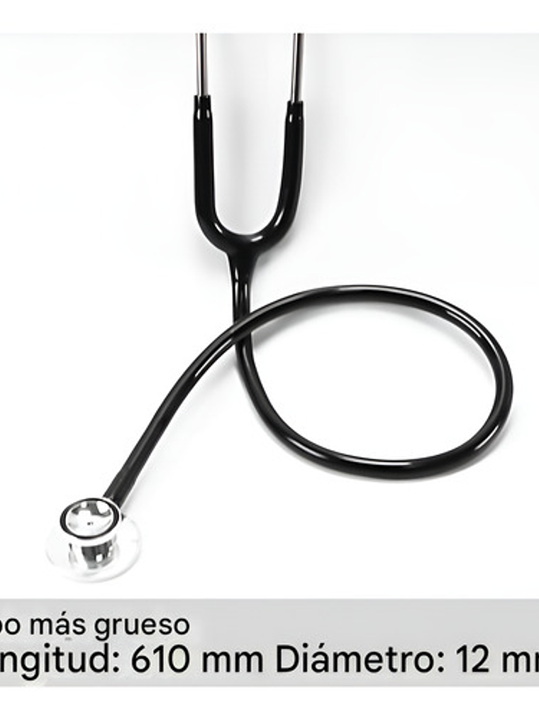 Fonendoscopio Doble Campana Negro Estetoscopio 5