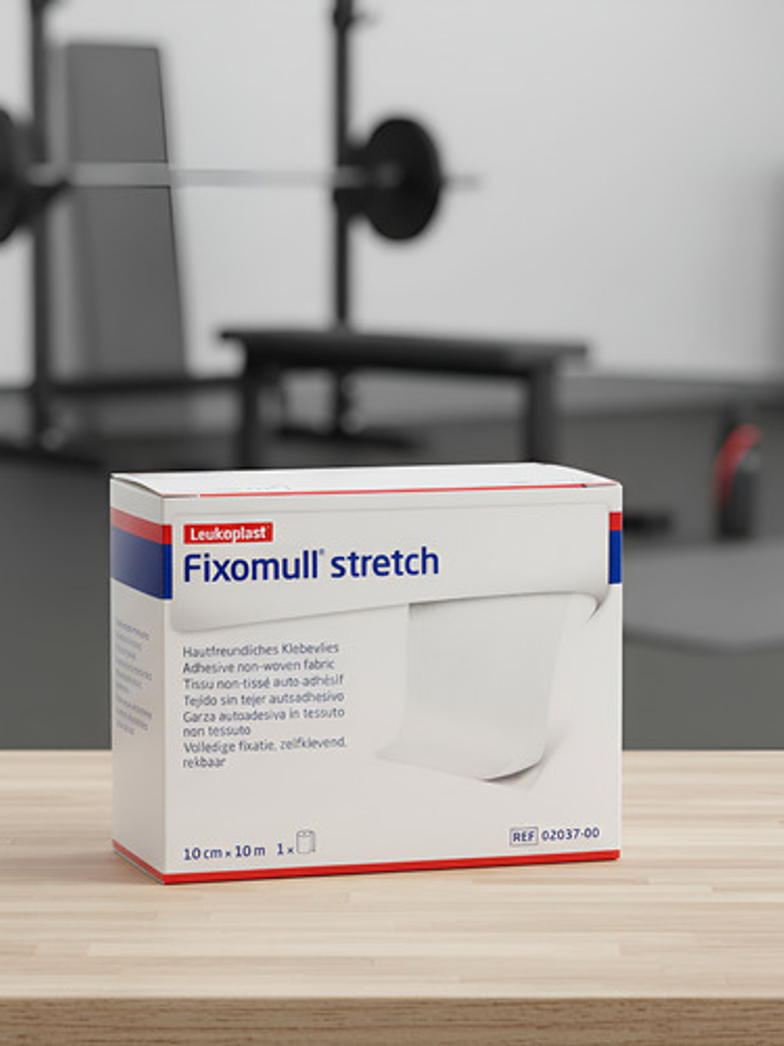 Venda Adhesiva Fixomull Stretch Leukoplast 10cm X 10m Blanco 5