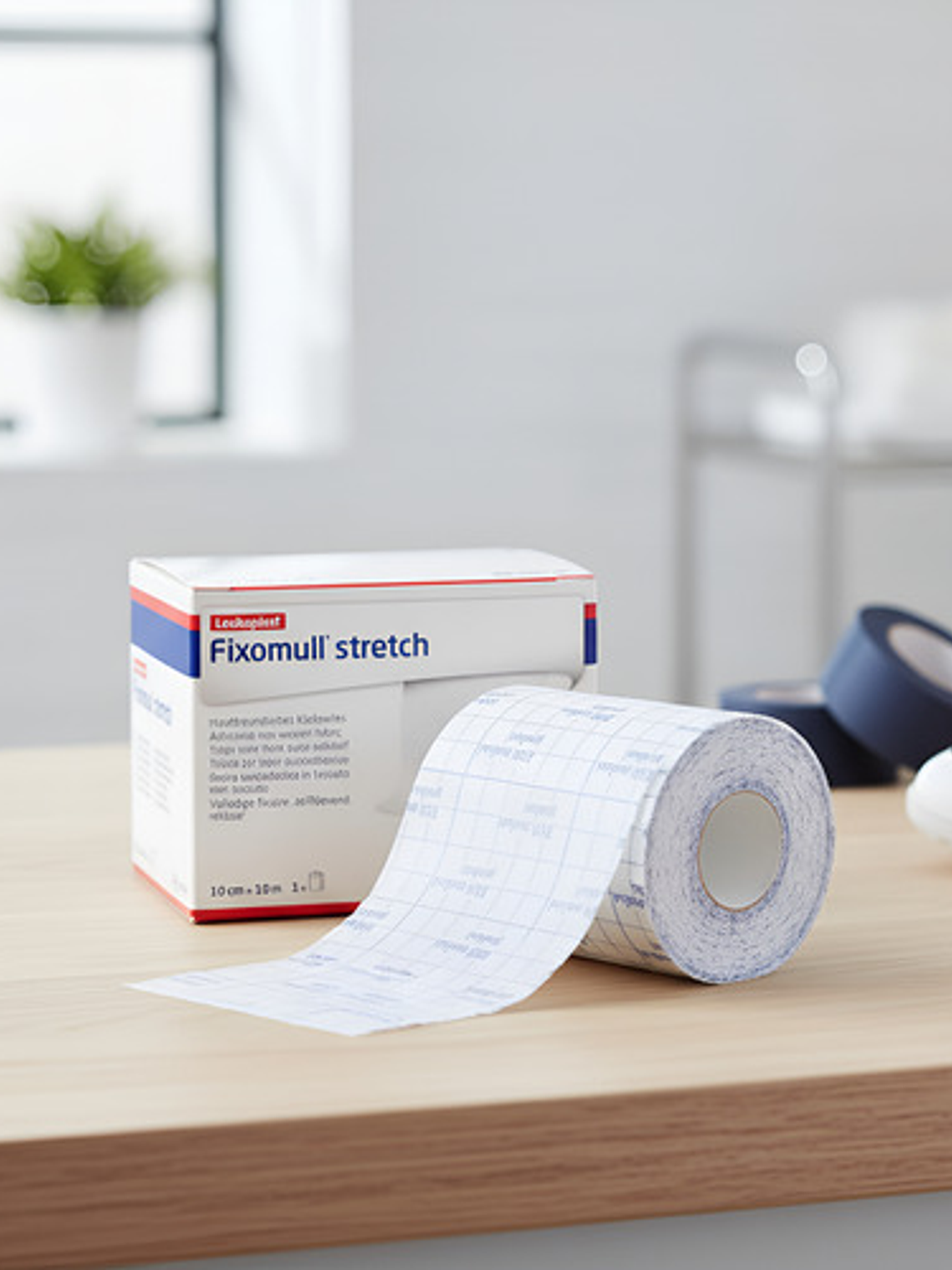 Venda Adhesiva Fixomull Stretch Leukoplast 10cm X 10m Blanco 7