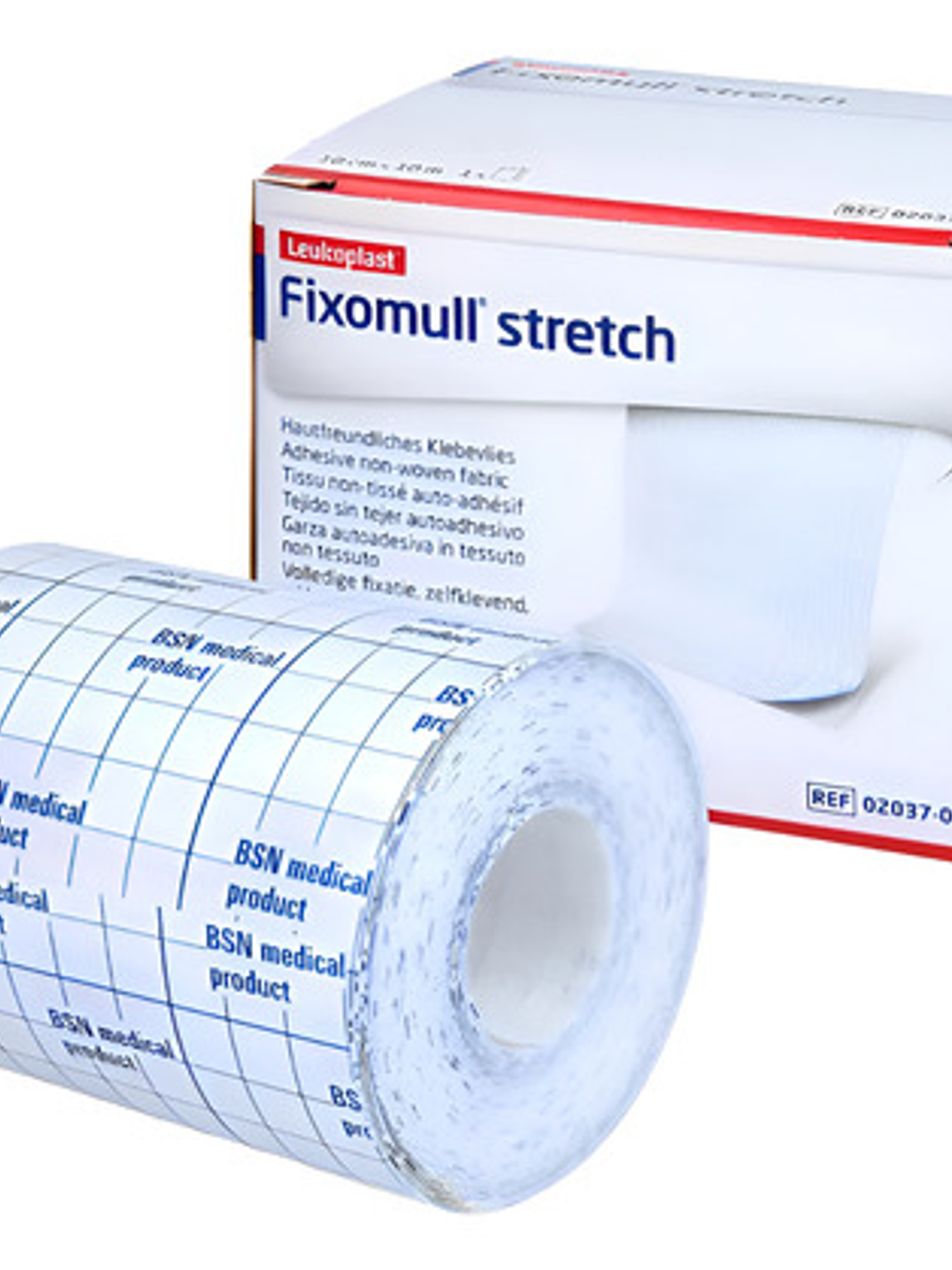 Venda Adhesiva Fixomull Stretch Leukoplast 10cm X 10m Blanco 8