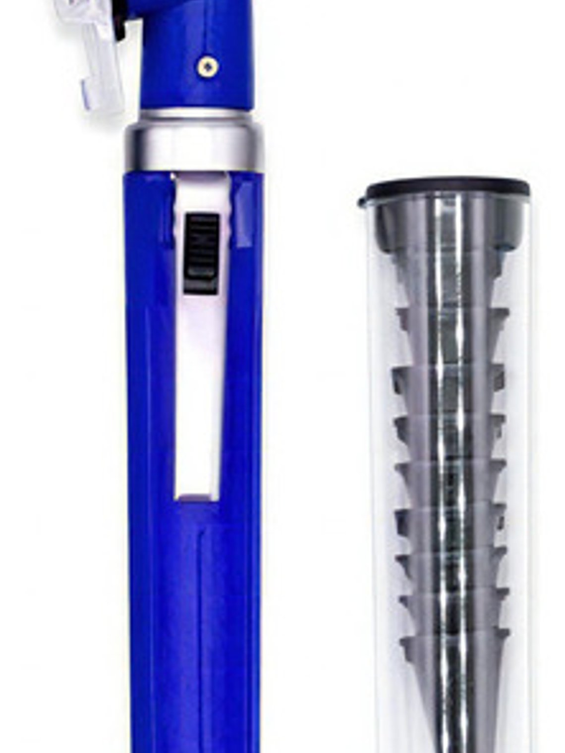 Otoscopio Luz Led Óptica Azul + 10 Conos + Estuche 3