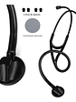 Fonendoscopio Cardiológico Master Negro Estetoscopio - thumbnail 3