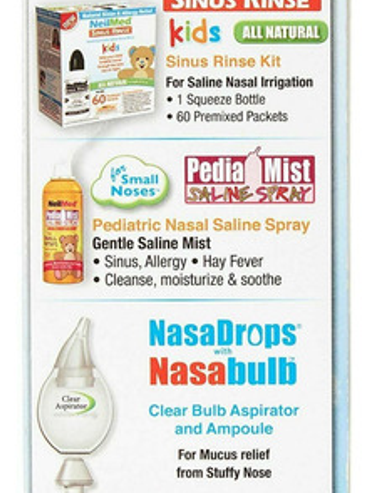 Neilmed Sinus Rinse Pediátrico Enjuague Nasal 120 Sobres 4