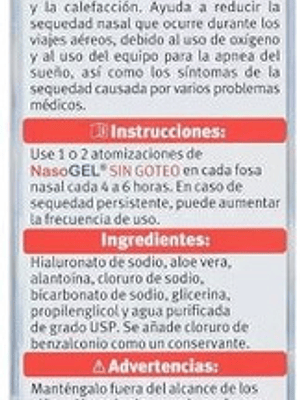 Neilmed Naso Gel Narices Secas 30ml Nasogel