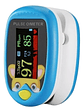 Oxímetro Pediátrico Pulse Oximeter Modelo Conejo Pantalla Oled Azul - Miniatura 3