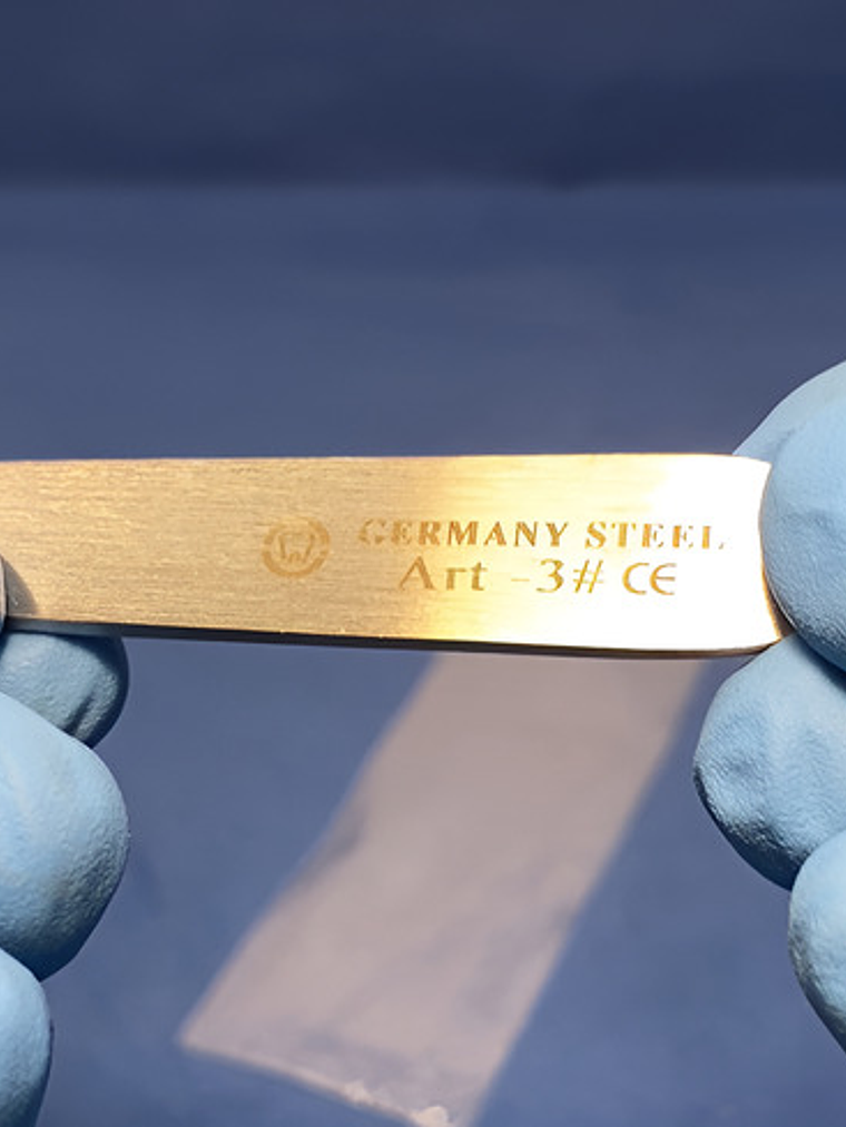 Mango Bisturí Indavidas Acero Inoxidable 12cm No.3 Para Hojas 10-17 3