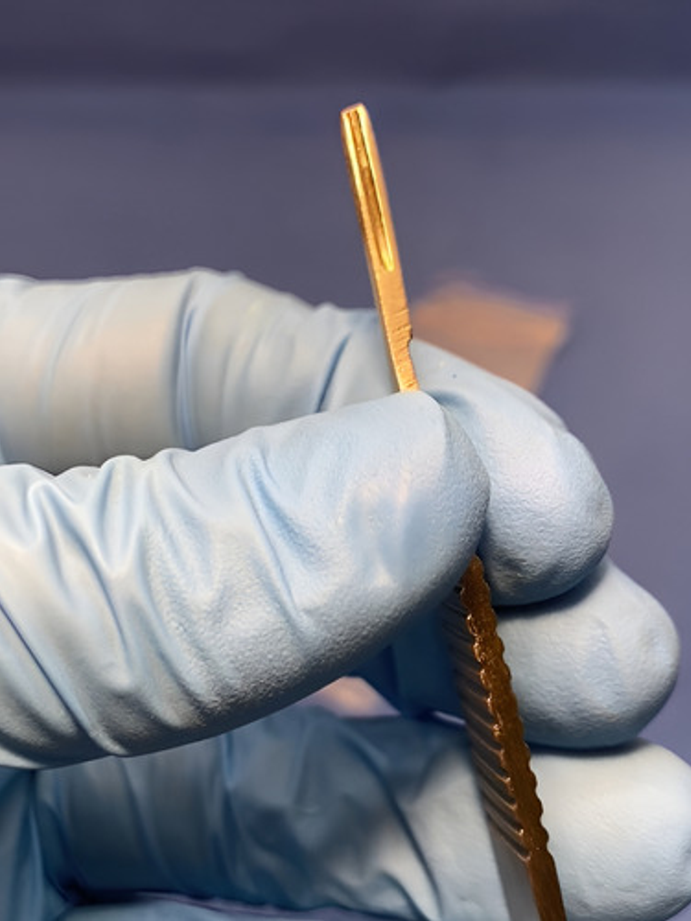 Mango Bisturí Indavidas Acero Inoxidable 12cm No.3 Para Hojas 10-17 8