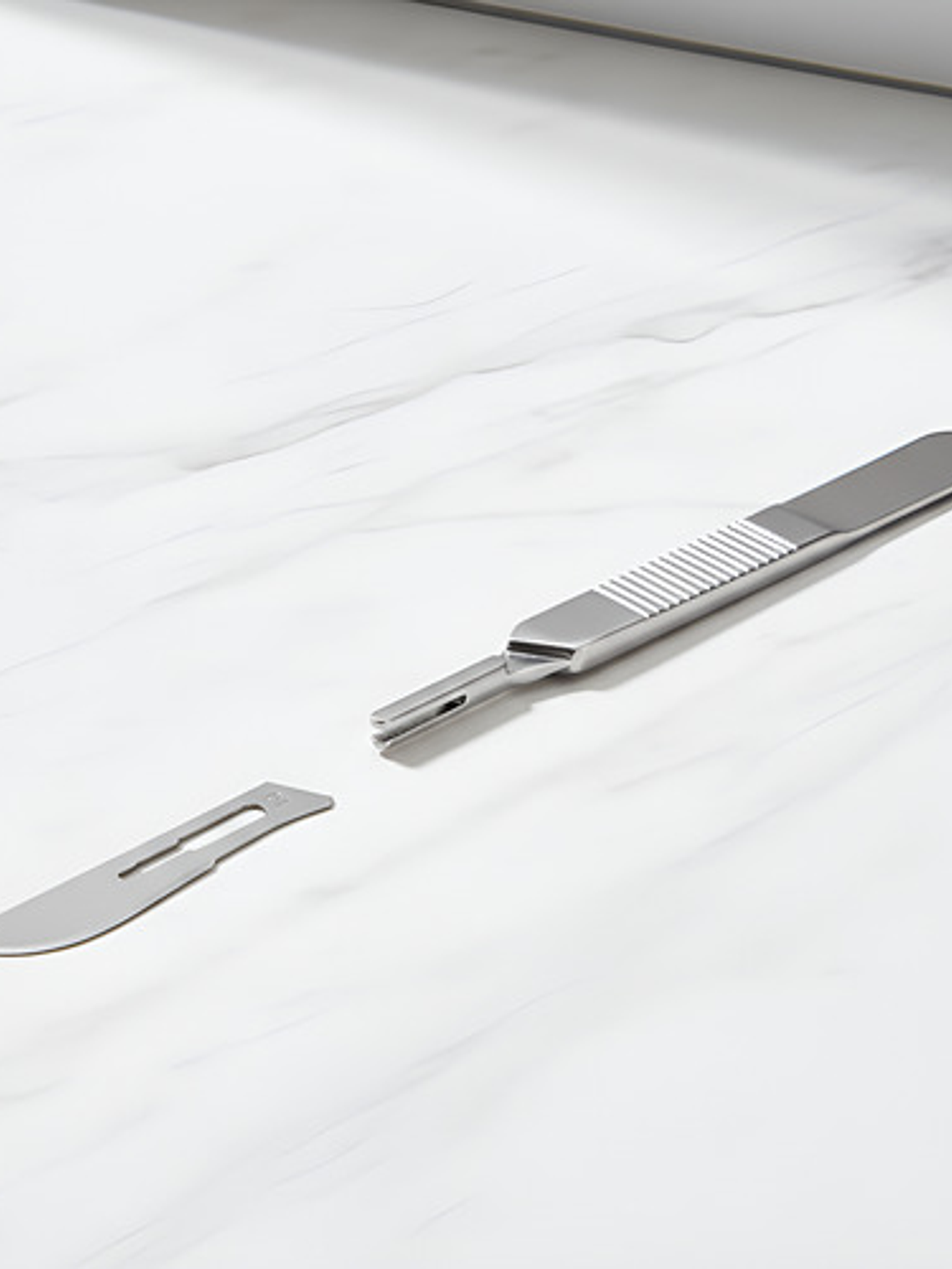 Mango Bisturí Indavidas Acero Inoxidable 12cm No.3 Para Hojas 10-17 9