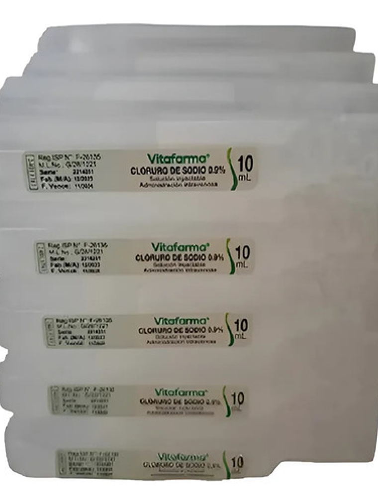 Suero Fisiológico Limpieza Piel 20 Unid 10ml 1