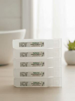 Suero Fisiológico Limpieza Piel 20 Unid 10ml