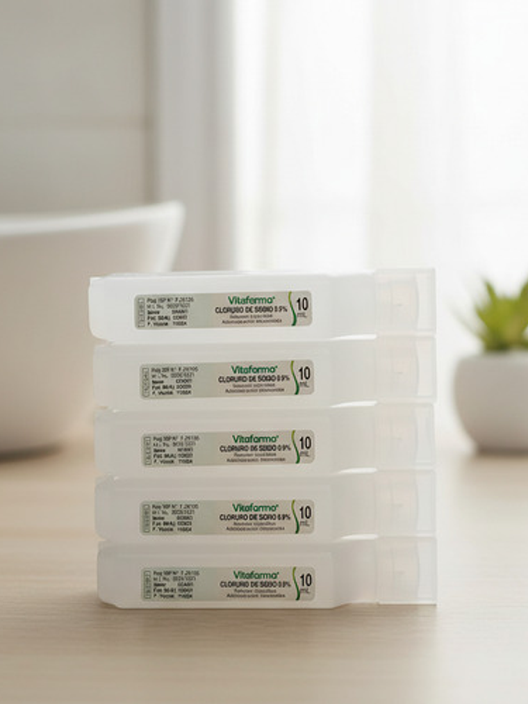 Suero Fisiológico Limpieza Piel 20 Unid 10ml 2