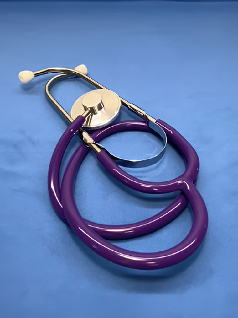 Fonendoscopio Single Head  1 Campana Violeta Morado 3