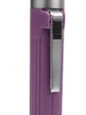 Otoscopio Led Optica + 10 Conos Medico Reflejo Examen Morado