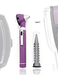 Otoscopio Led Optica + 10 Conos Medico Reflejo Examen Morado - Miniatura 6