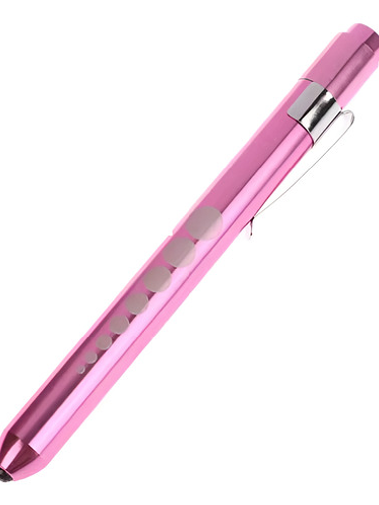 Linterna Médica Reflejo Pupilar Rosa Metalizada 1