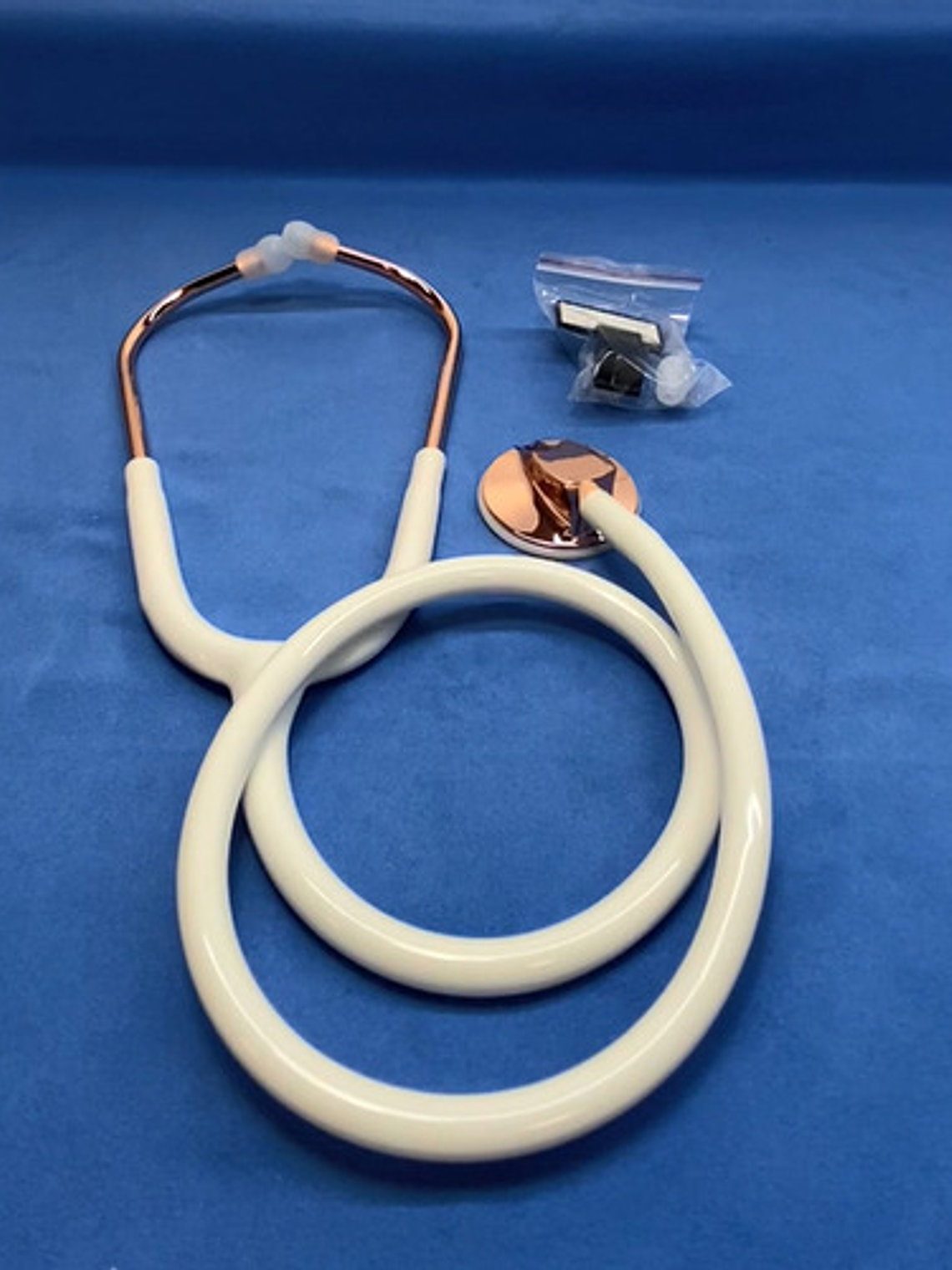 Fonendoscopio Master Cardiológico Blanco Ed. Especial Cobre 4