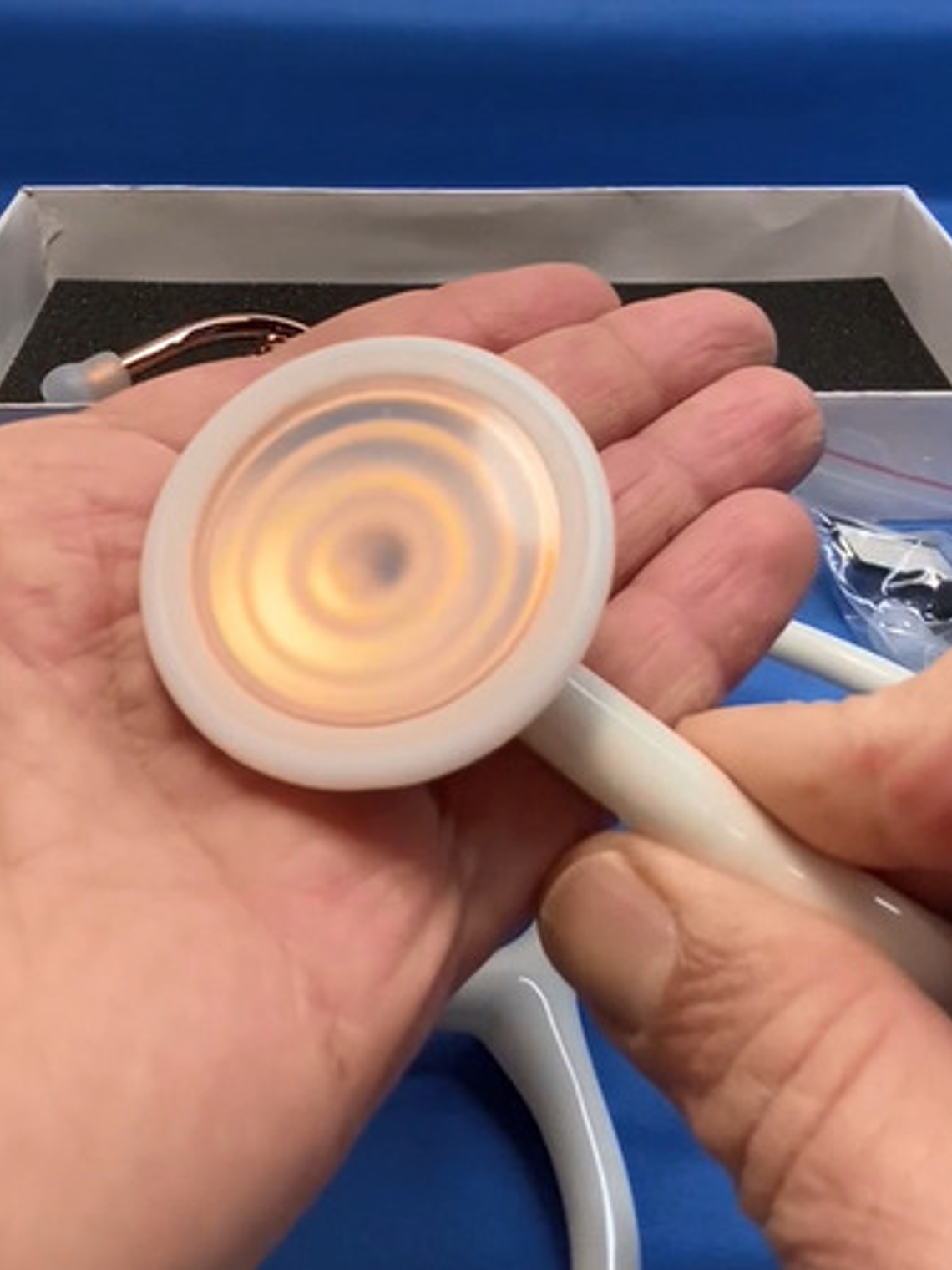 Fonendoscopio Master Cardiológico Blanco Ed. Especial Cobre 5